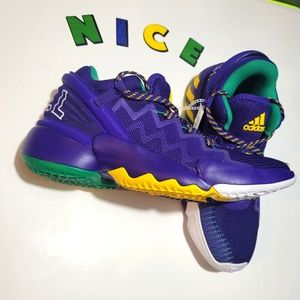 NWOB Adidas D.O.N Issue #2 Utah Jazz Shoes